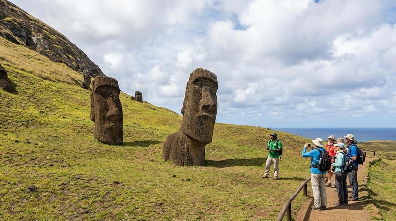 Moai statues on Easter Island, the origin of Rapamycin