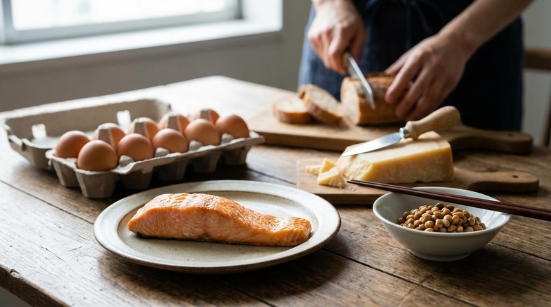 Dietary Sources of Vitamin D3 and K2