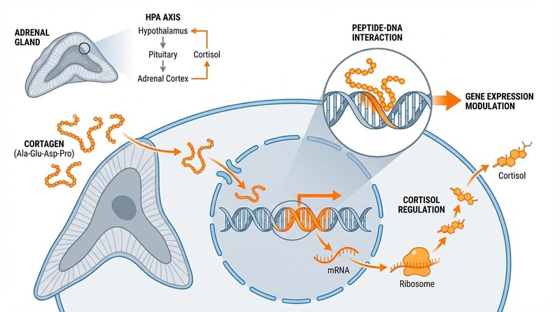 Adrenal Mechanism Illustration