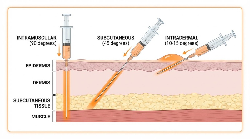 Injection Angles Diagram